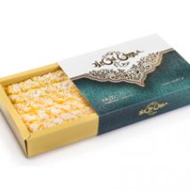 لوز نارگیل زعفرانی کادویی (برند سنتی)